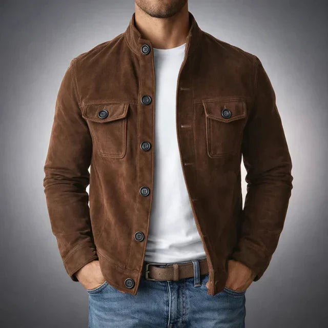 Marco™ | Chaqueta de Ante Clásica