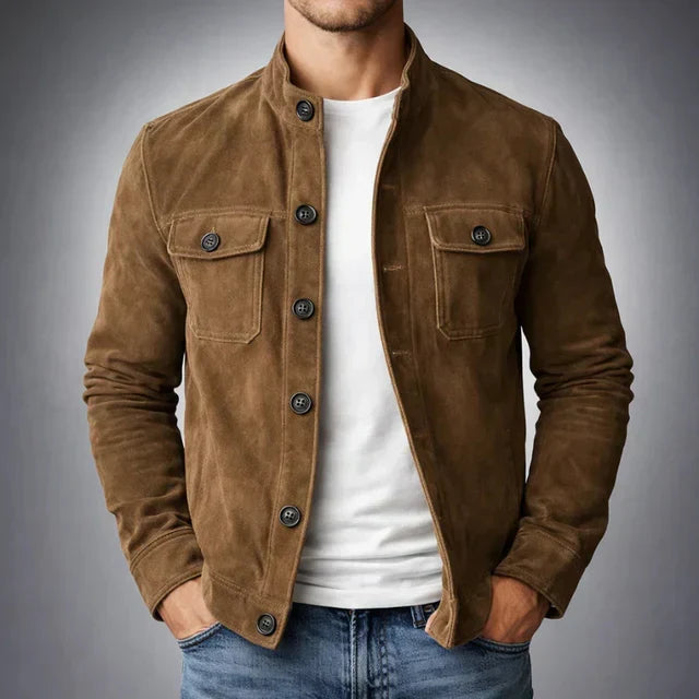 Marco™ | Chaqueta de Ante Clásica