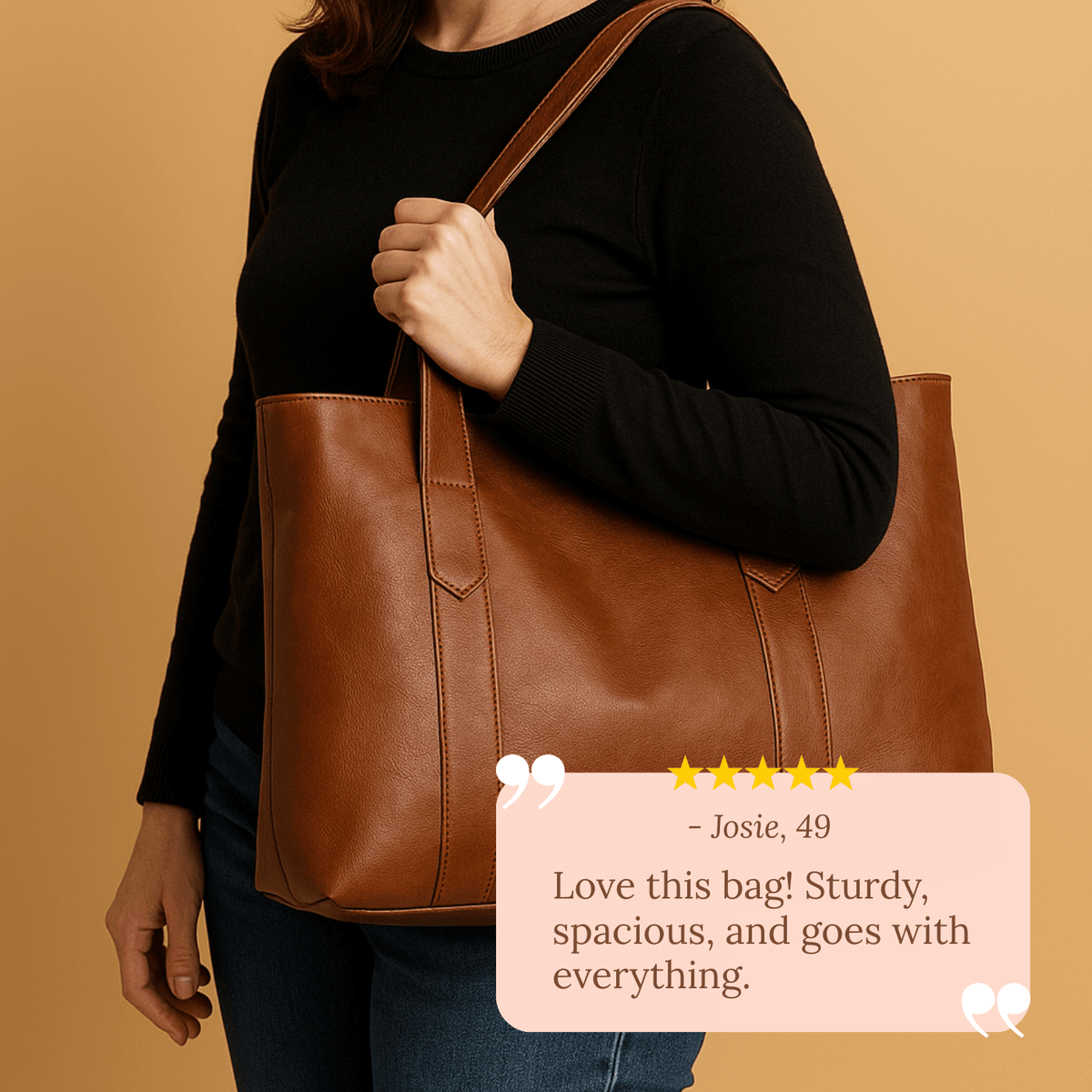 Livia's Minimal Carry | Tote Bag