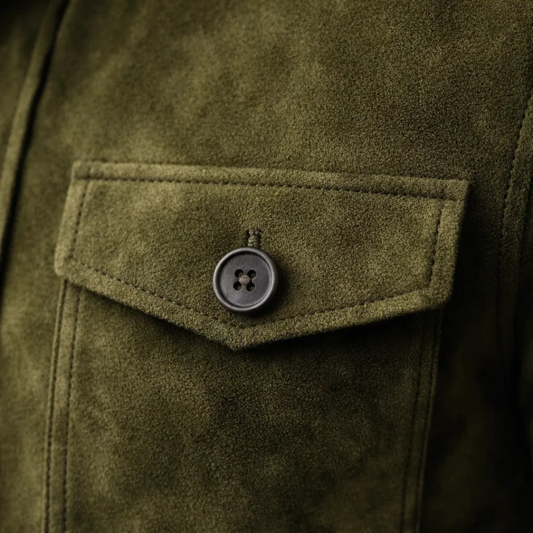 Marco™ | Chaqueta de Ante Clásica