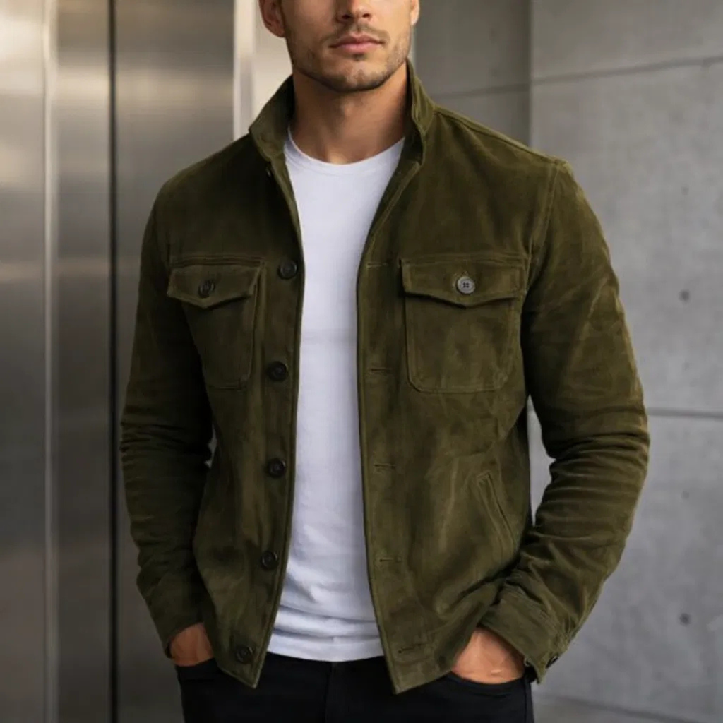 Marco™ | Chaqueta de Ante Clásica