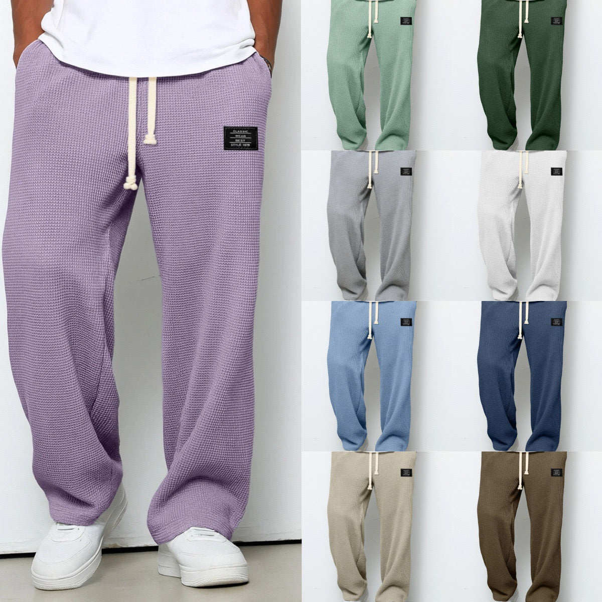 Varell™ | Pantalones anchos con cintura regulable