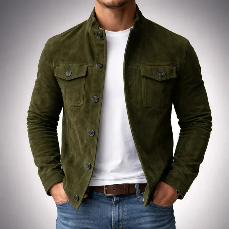 Marco™ | Chaqueta de Ante Clásica