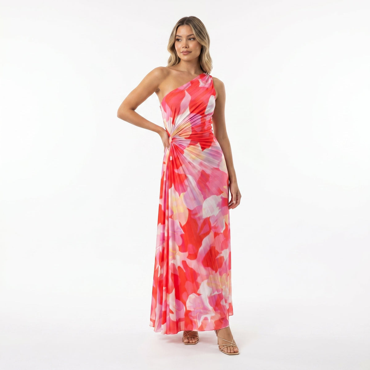 Gemma-Vestido plisado de verano