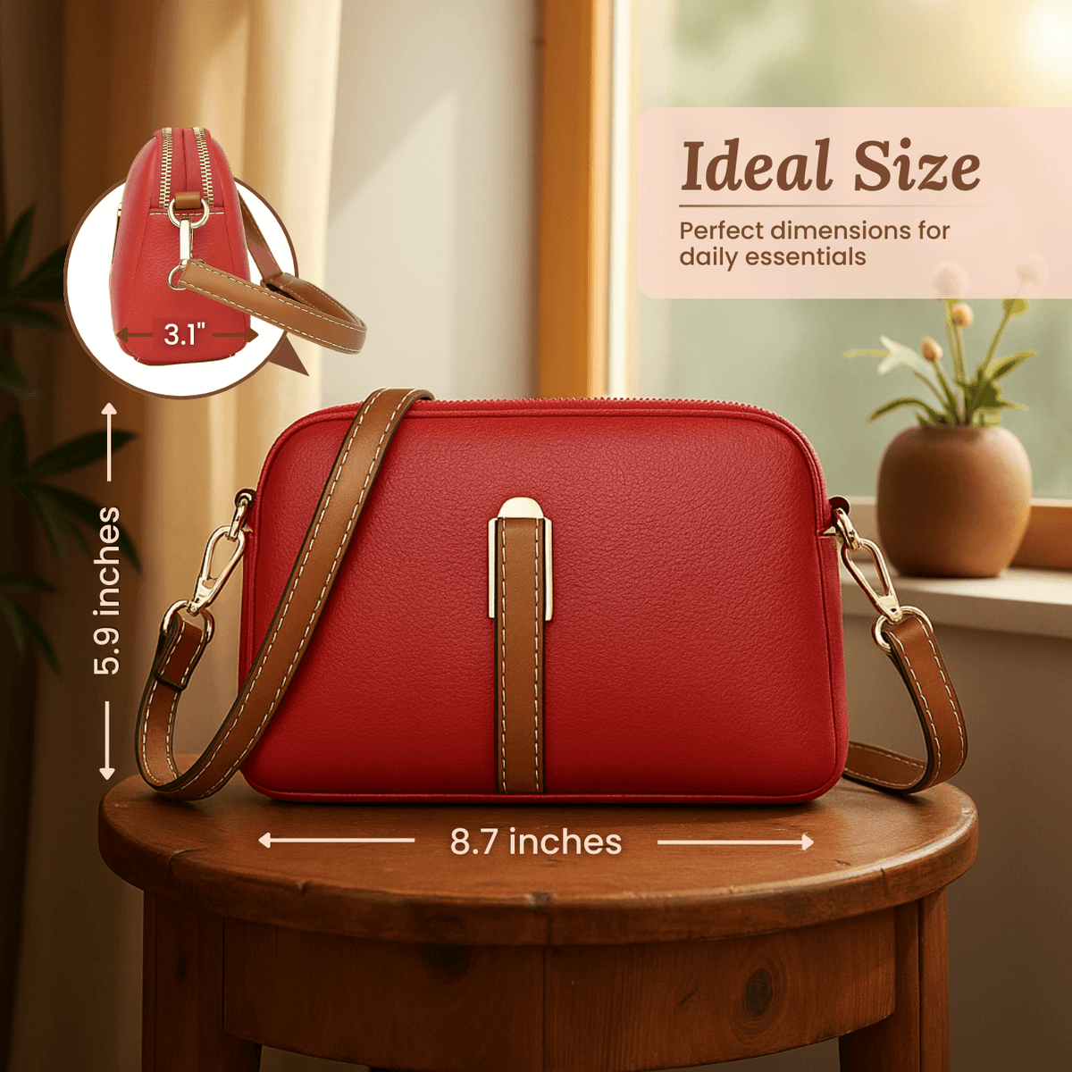 Isabella's Classic Carry | Crossbody Bag