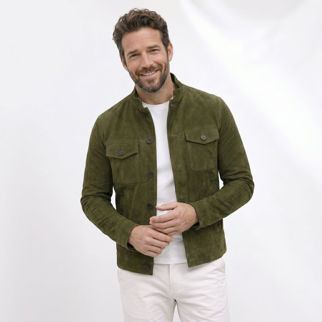 Marco™ | Chaqueta de Ante Clásica