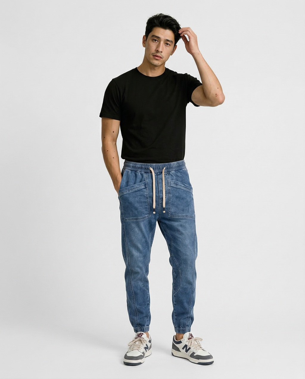 Laurent™ | La combinación del estilo denim y la comodidad de los joggers