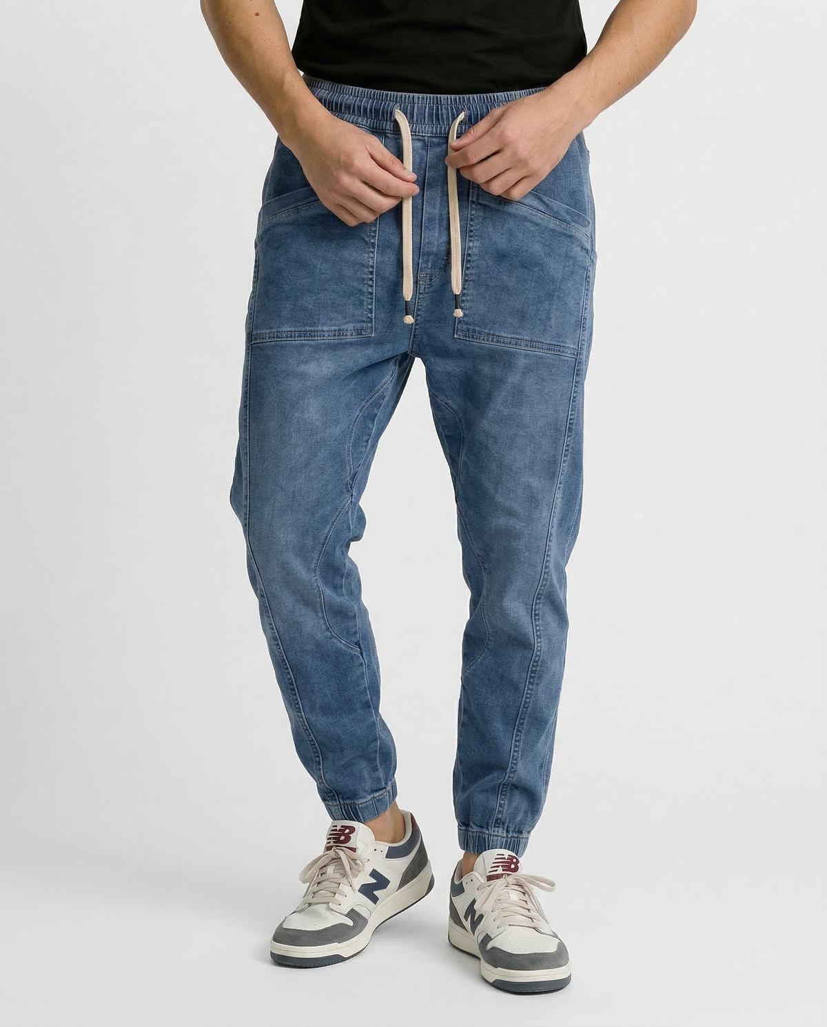 Laurent™ | La combinación del estilo denim y la comodidad de los joggers