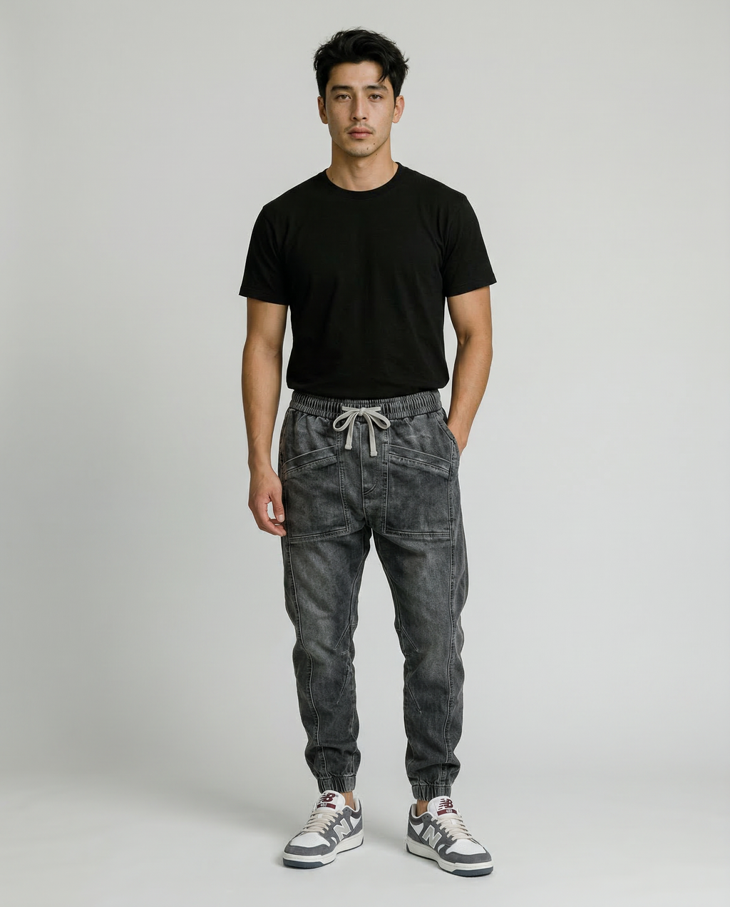 Laurent™ | La combinación del estilo denim y la comodidad de los joggers