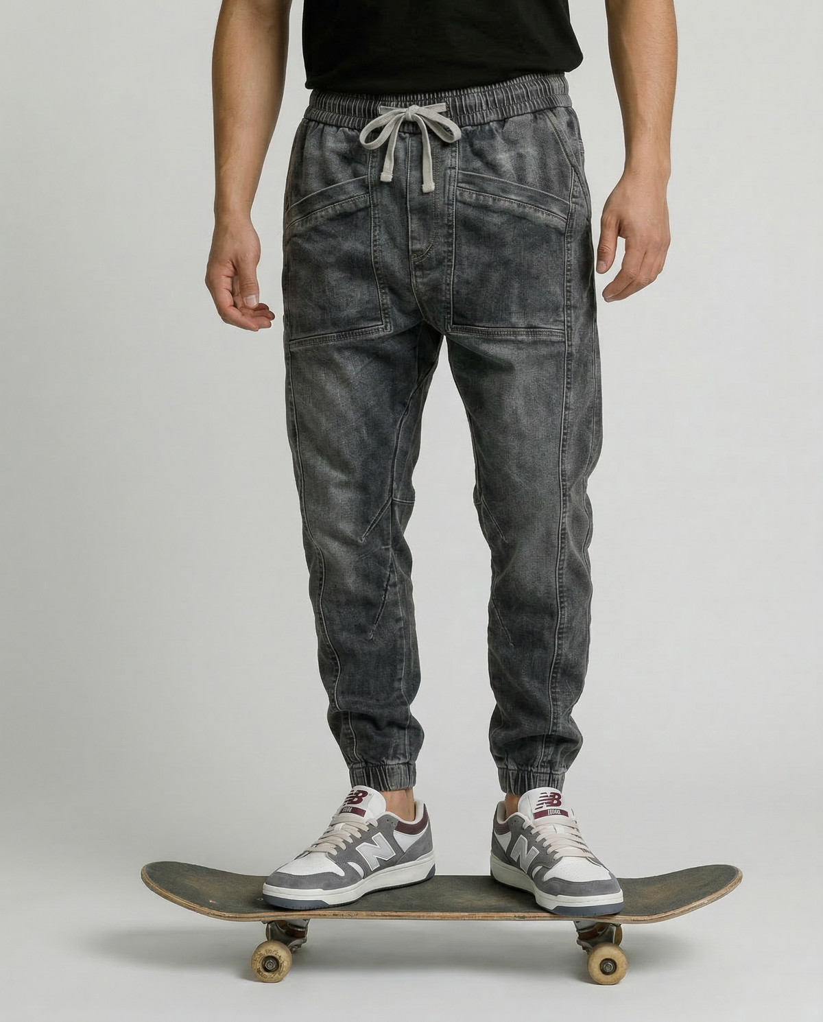 Laurent™ | La combinación del estilo denim y la comodidad de los joggers