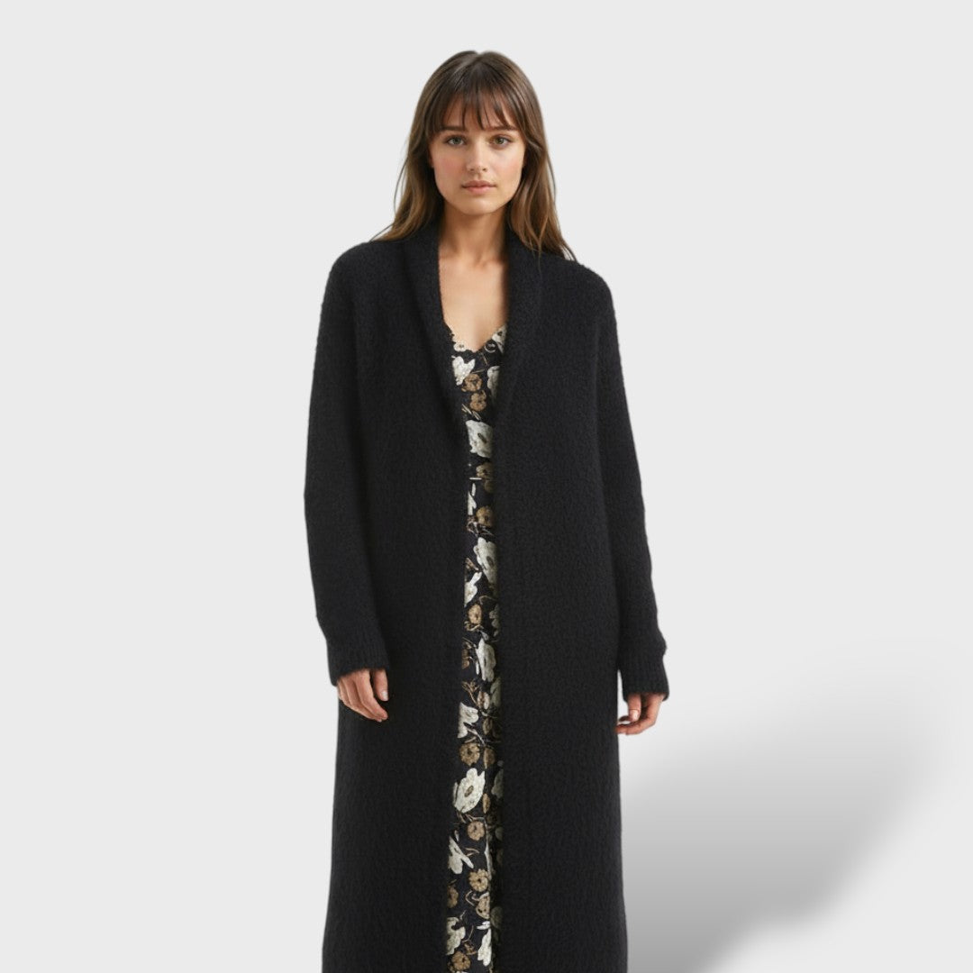 Abrigo Largo de Cachemira Luxe para Mujer