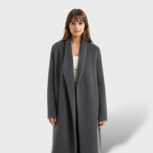 Abrigo Largo de Cachemira Luxe para Mujer