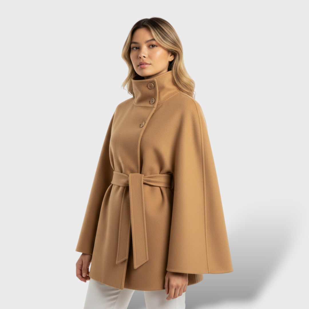 Abrigo Largo de Lana para Mujer