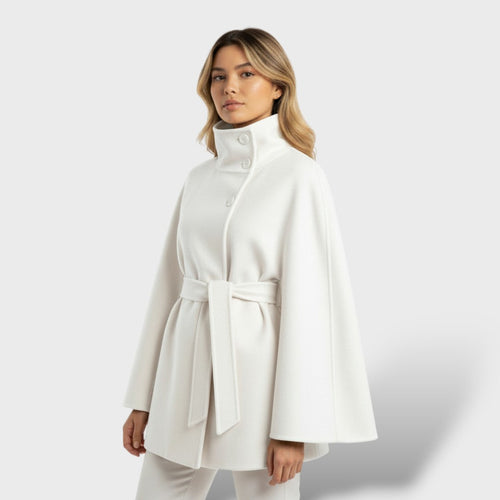 Abrigo Largo de Lana para Mujer