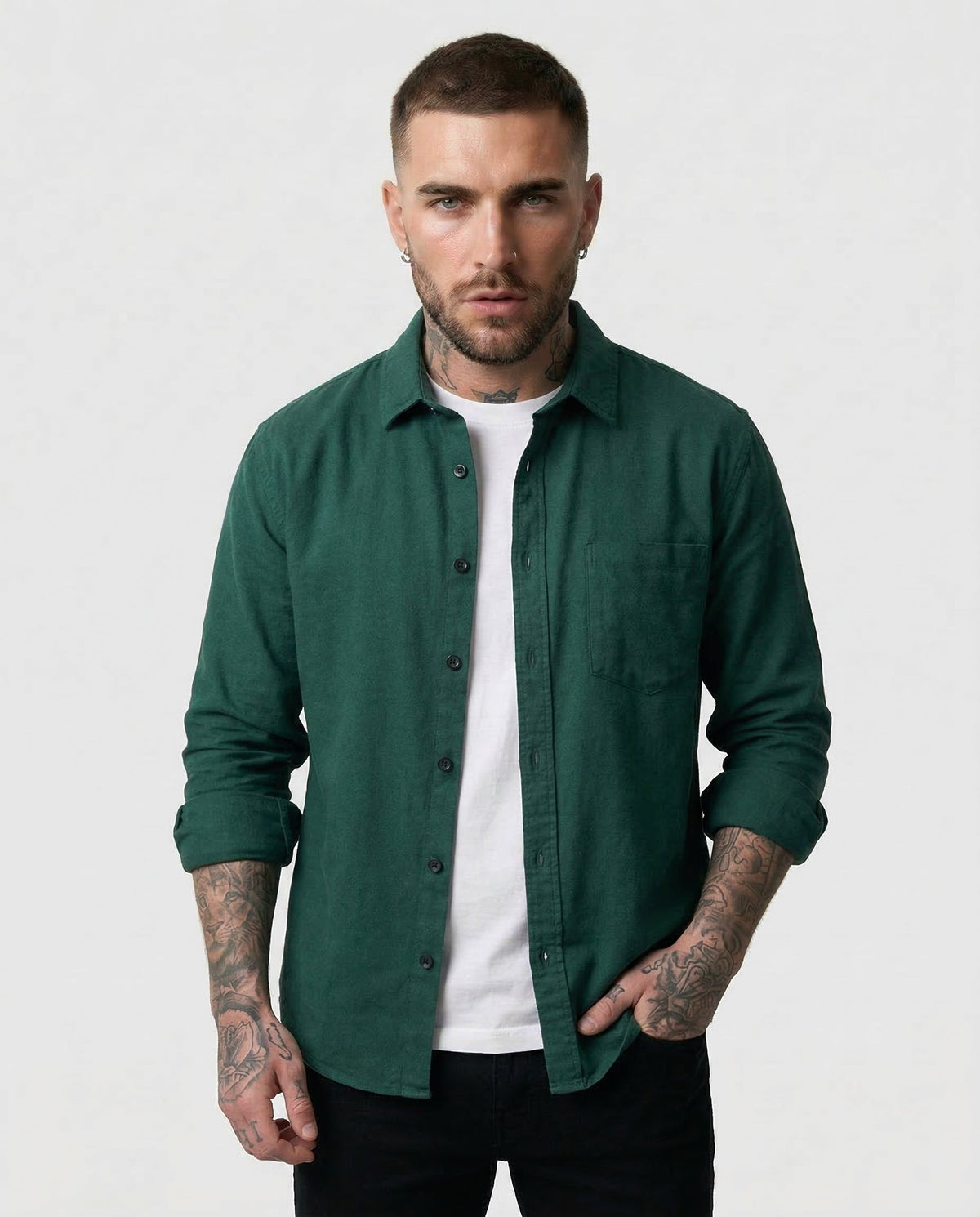 Camisa de lino Doha