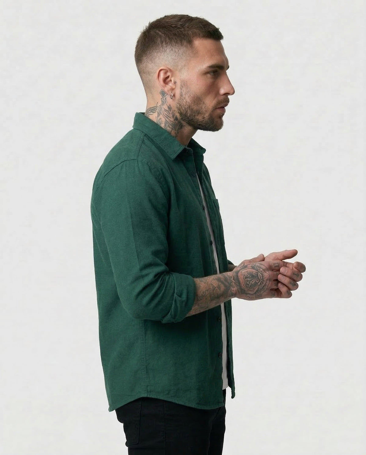 Camisa de lino Doha