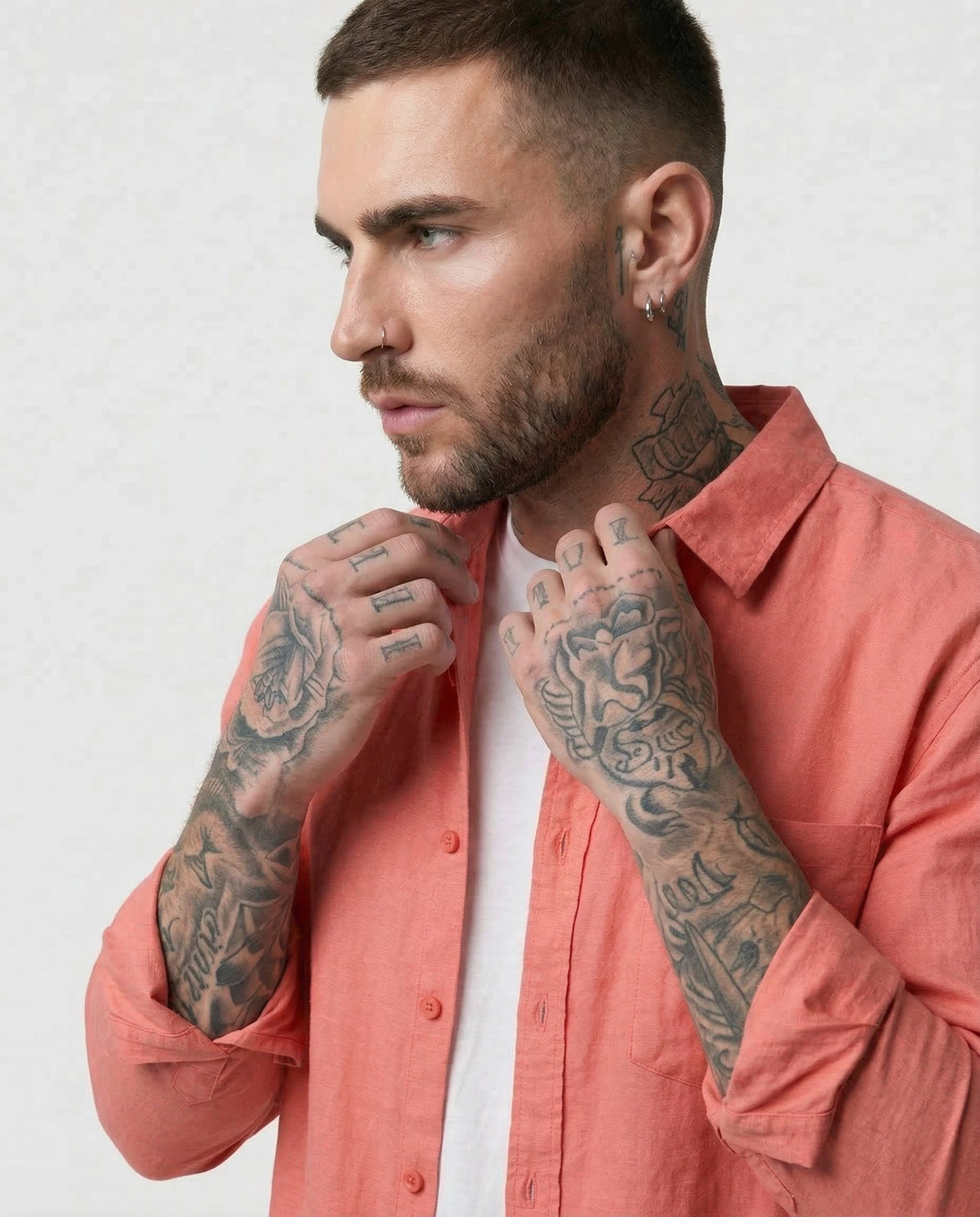 Camisa de lino Doha